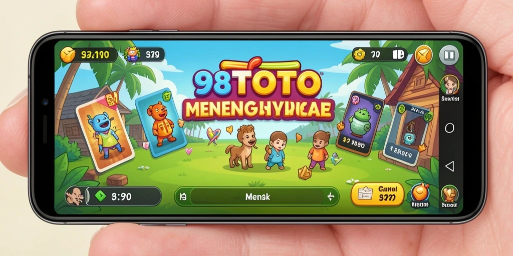 Tampilan gameplay santai dan menyenangkan di 98TOTO.