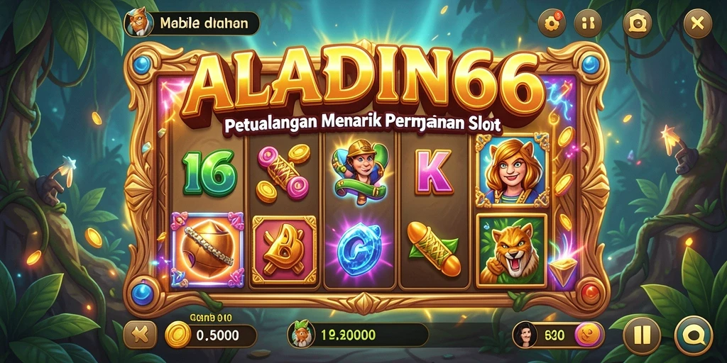 Tampilan gameplay menarik dari ALADIN66 yang memukau.