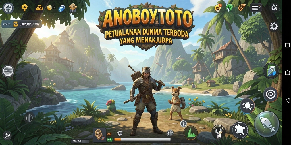 Tangkapan layar menampilkan dunia terbuka yang luas dan gameplay yang dinamis.