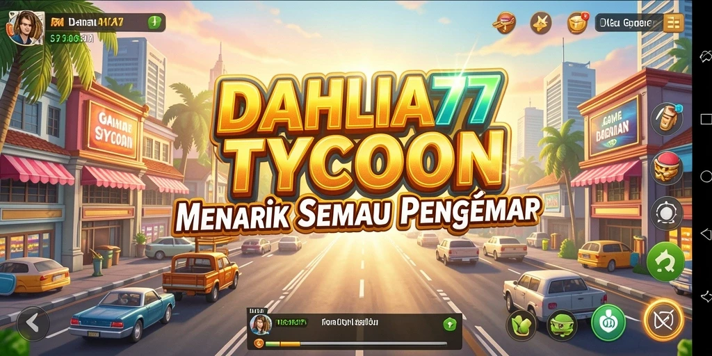 Tampilan gameplay DAHLIA77 yang memukau dan interaktif.