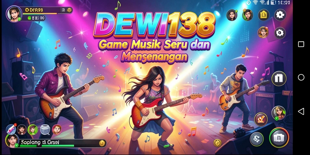 Tampilan sebelum permainan dimulai di DEWI138 dengan lagu-lagu yang menarik.
