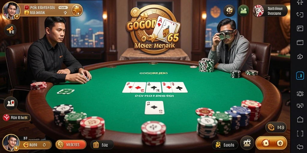 Tampilan seru dari gameplay GOGOREJEKI yang menantang.