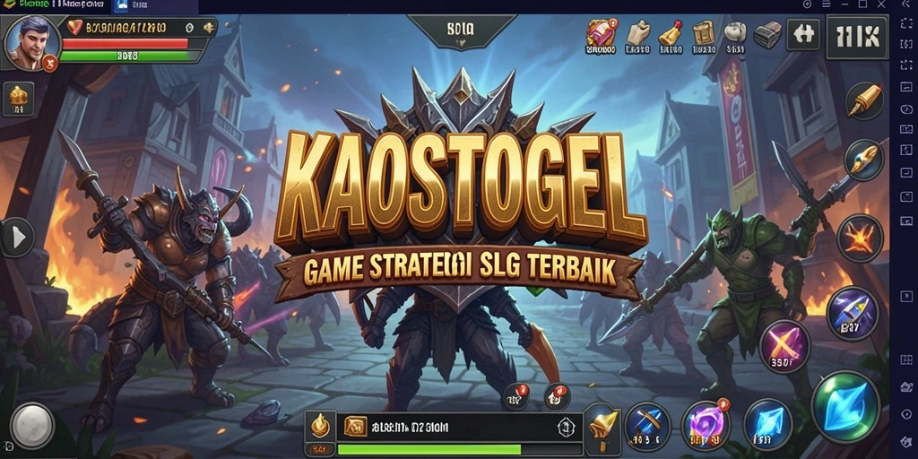 Tampilan menarik dari gameplay KAOSTOGEL yang penuh strategi.