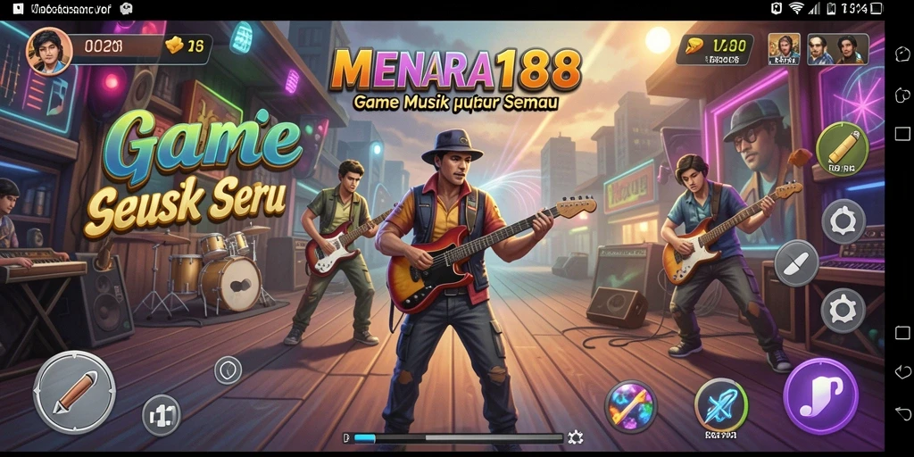 Tampilan layar permainan MENARA188 yang seru dan interaktif.