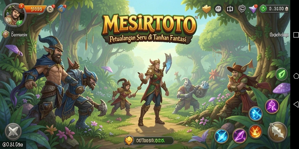 Tangkapan layar permainan MESIRTOTO menampilkan aksi petualangan yang seru.