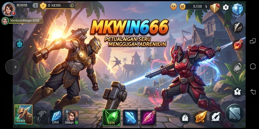 Tampilan gameplay seru dari game petualangan MKWIN666 yang penuh tantangan.