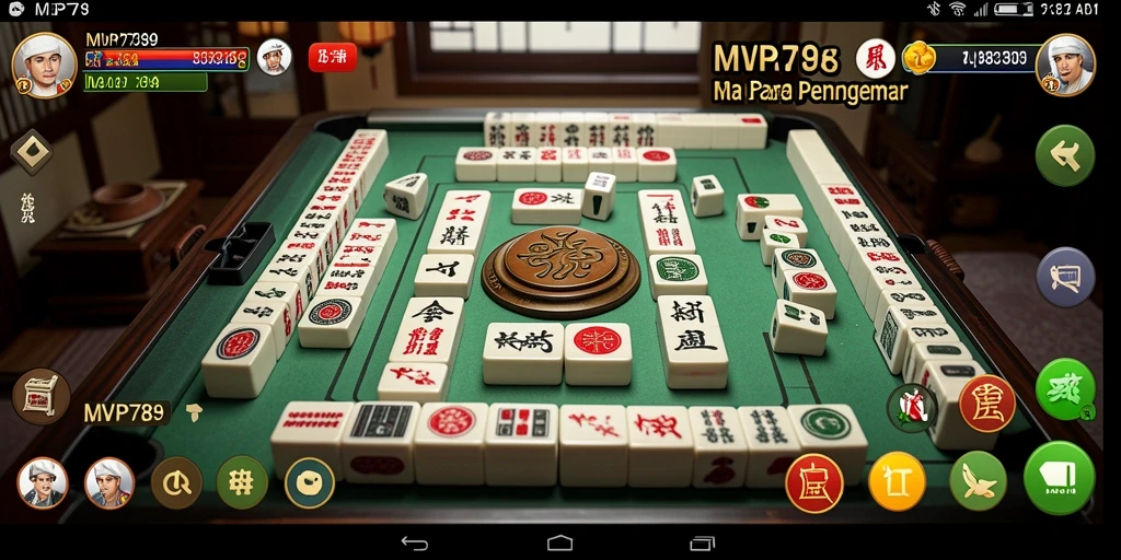 Tampilan screenshot <strong>MVP789</strong> yang menampilkan gameplay Mahjong yang seru.