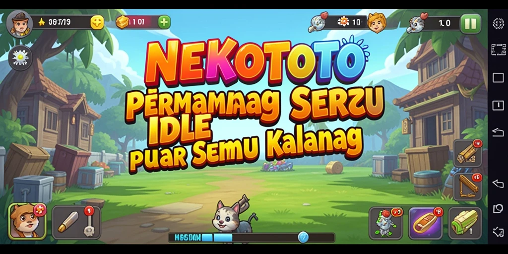 Gameplay <strong>NEKOTOTO</strong> yang unik dan mengasyikkan dalam suasana santai.