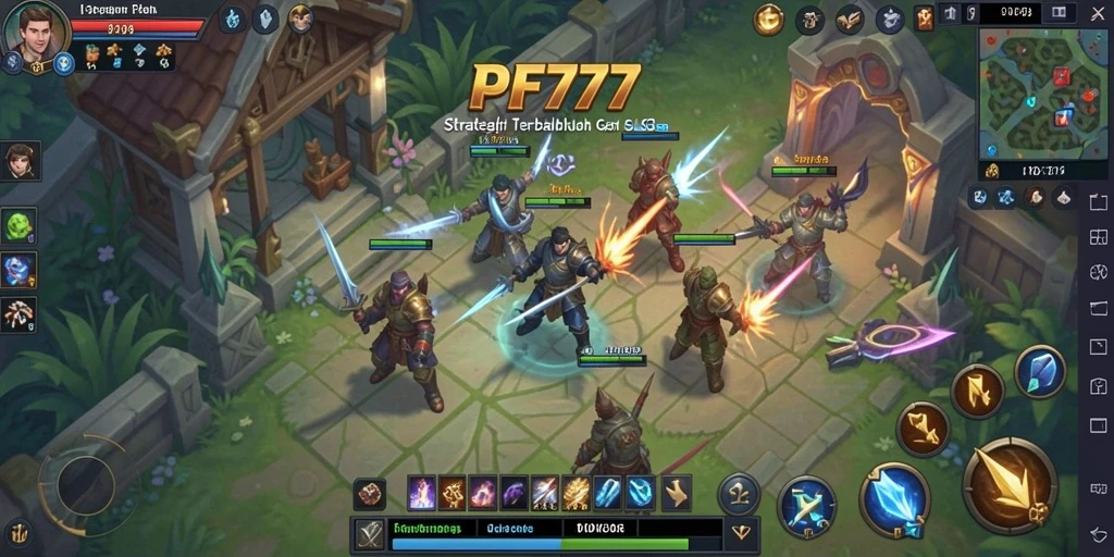Tampilan gameplay <strong>PF777</strong> yang menarik dan menegangkan.