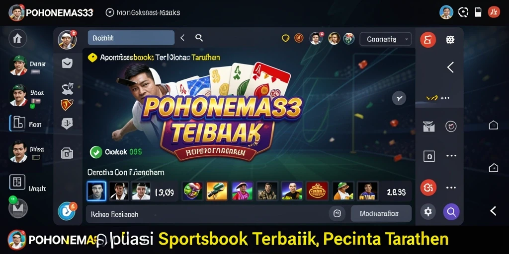 Screenshot gameplay POHONEMAS33 menampilkan antarmuka taruhan yang menarik.