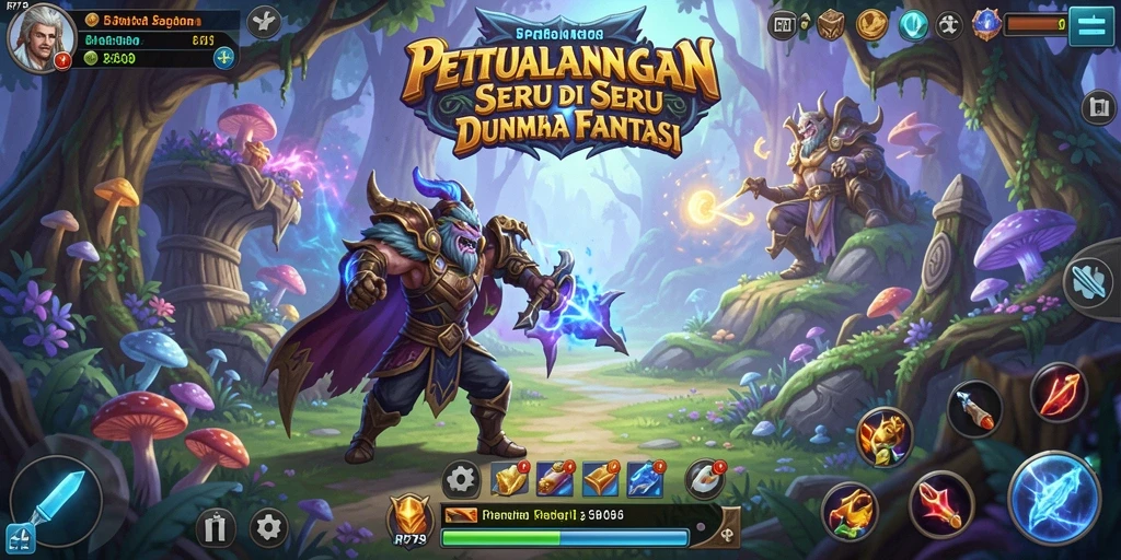 Tampilan gameplay RP79 yang menakjubkan dan penuh petualangan.