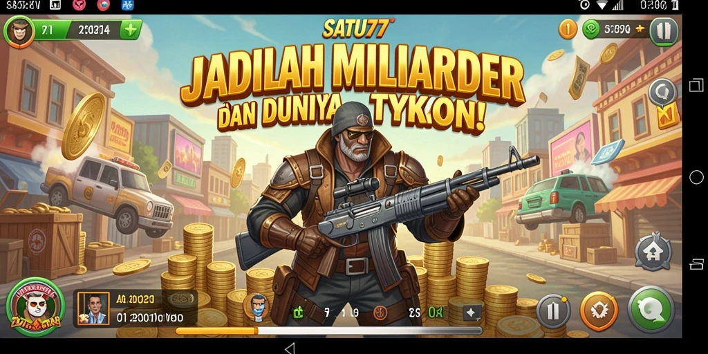 Tampilan gameplay SATU77 yang mengasyikkan dan penuh strategi.