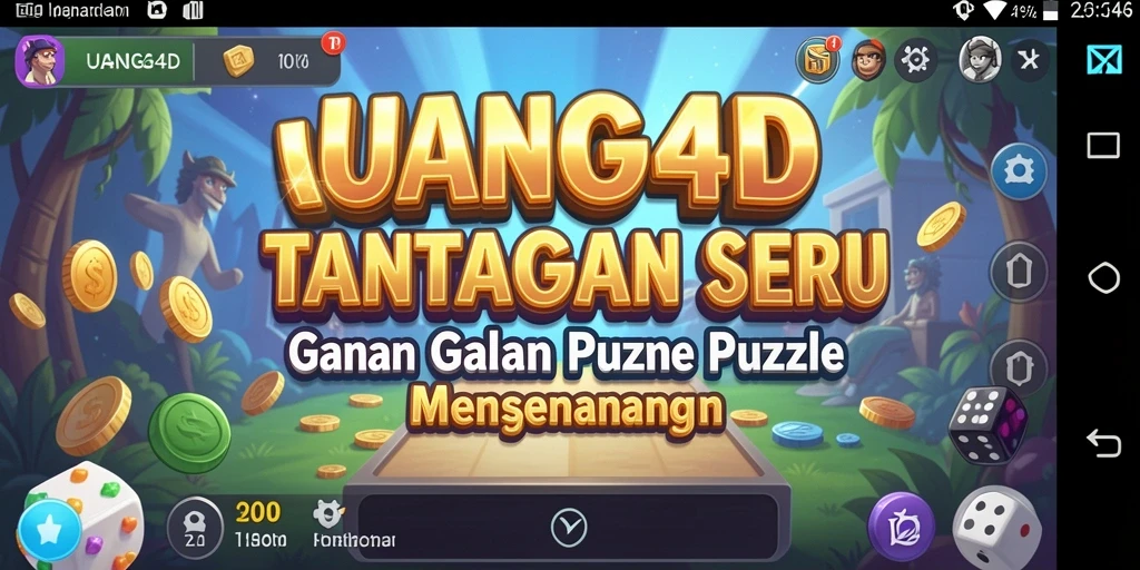 Screenshot gameplay menampilkan keseruan tantangan puzzle.